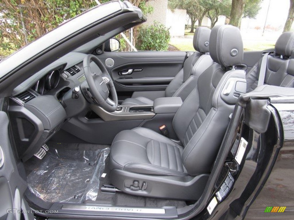 Ebony Interior 2019 Land Rover Range Rover Evoque Convertible HSE Dynamic Photo #131087986