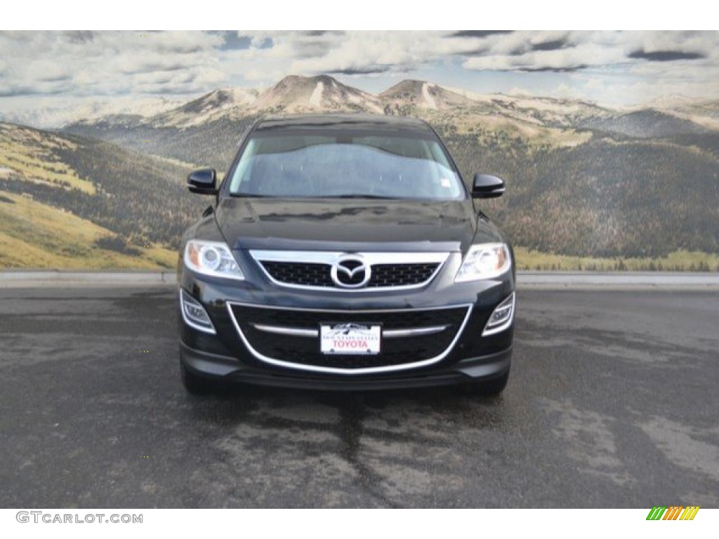 2010 CX-9 Grand Touring AWD - Brilliant Black / Black photo #4