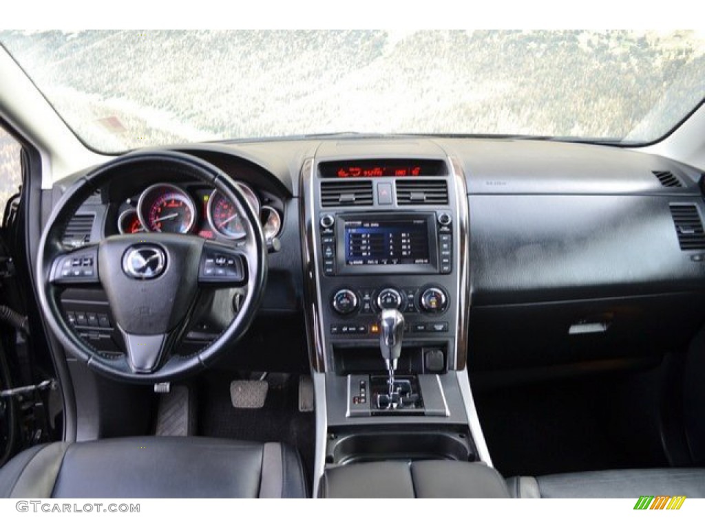 2010 CX-9 Grand Touring AWD - Brilliant Black / Black photo #13