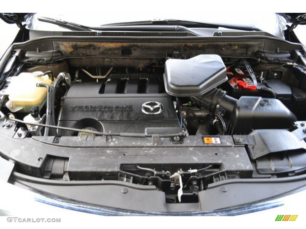 2010 CX-9 Grand Touring AWD - Brilliant Black / Black photo #29