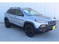 2016 Billet Silver Metallic Jeep Cherokee Trailhawk 4x4  photo #2