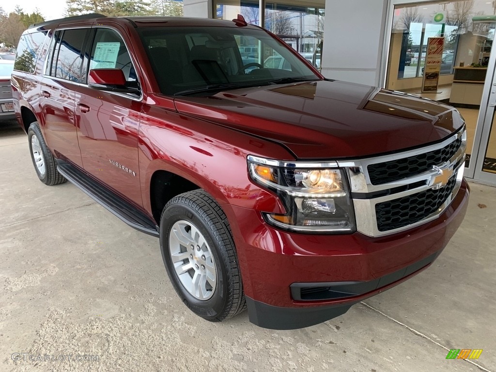 Siren Red Tintcoat 2019 Chevrolet Suburban LS 4WD Exterior Photo #131094930