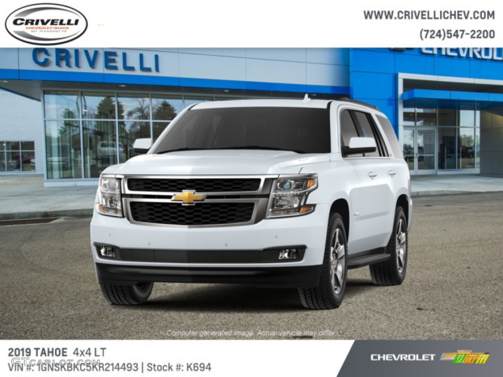 Summit White Chevrolet Tahoe