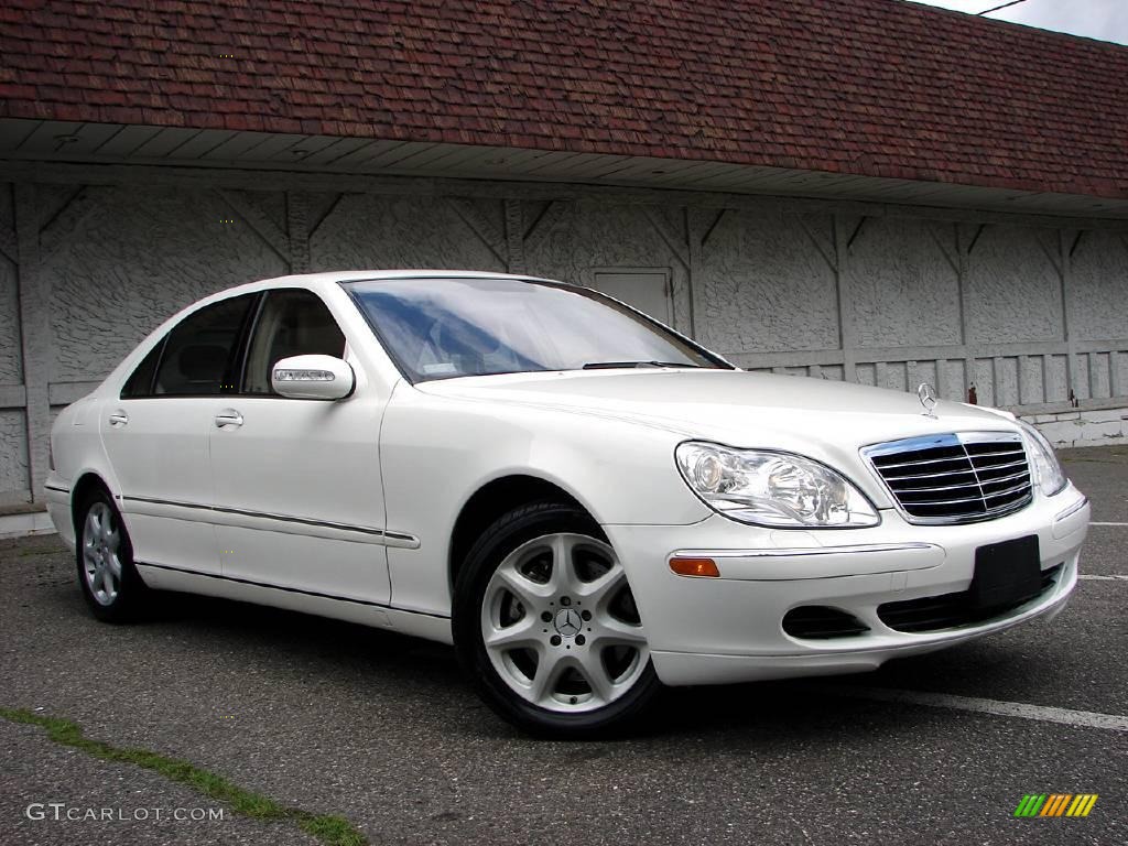 Alabaster White Mercedes-Benz S