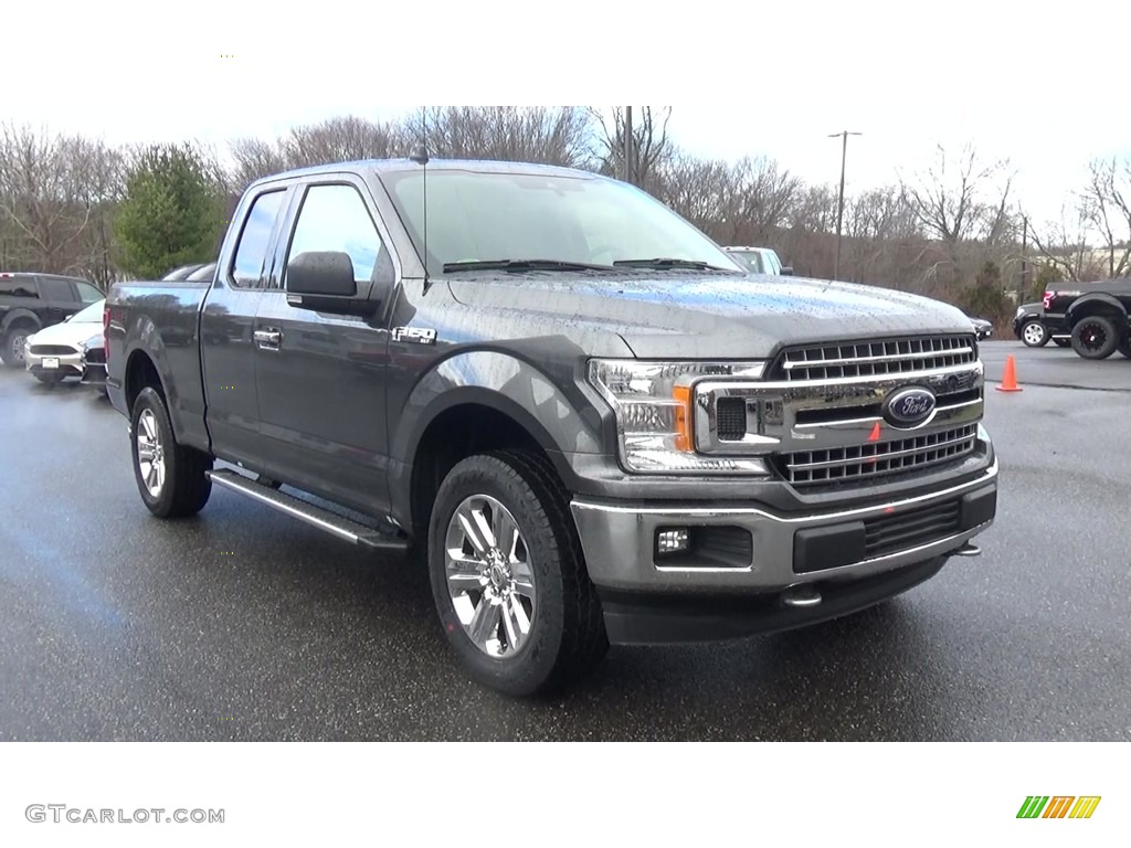 2019 F150 XLT SuperCab 4x4 - Magnetic / Earth Gray photo #1
