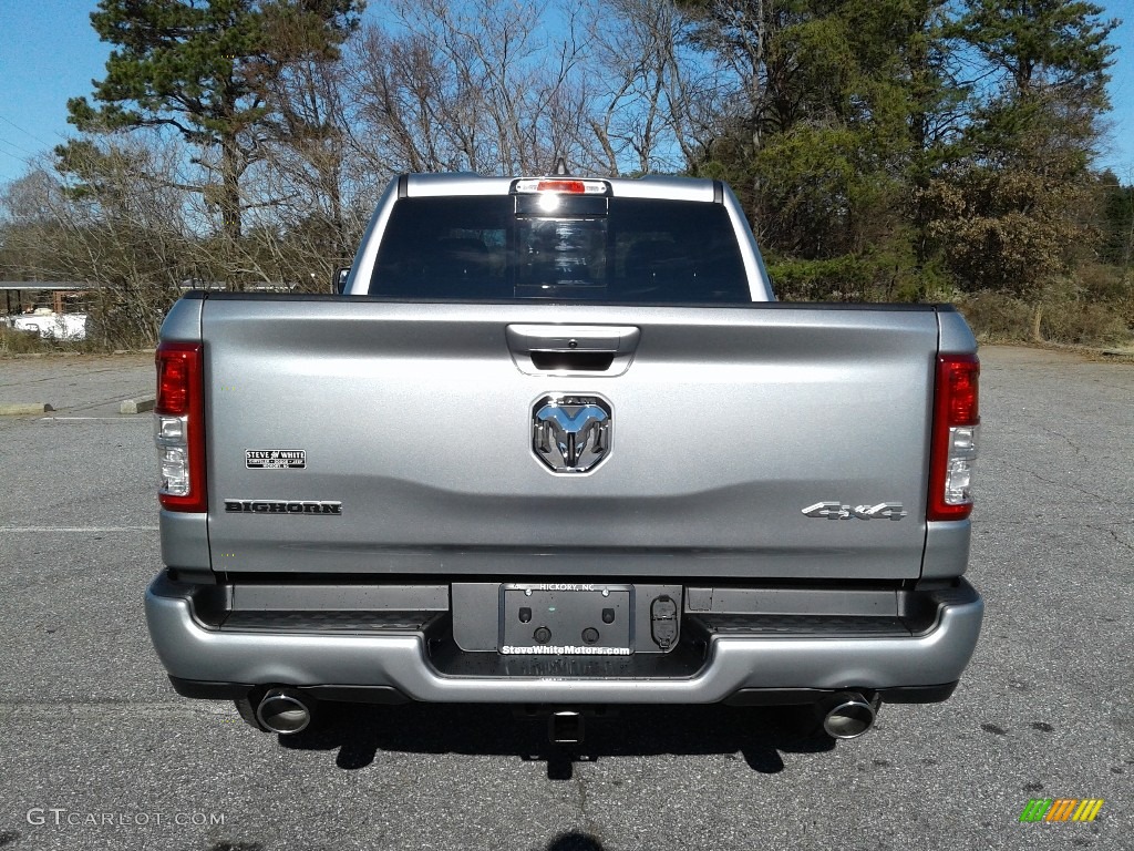 2019 1500 Big Horn Quad Cab 4x4 - Billett Silver Metallic / Black photo #7