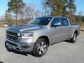 2019 Billett Silver Metallic Ram 1500 Laramie Crew Cab 4x4  photo #2