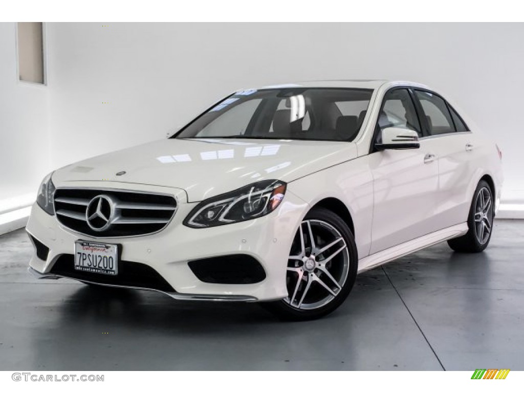 2016 E 350 Sedan - designo Diamond White Metallic / Silk Beige/Espresso Brown photo #12