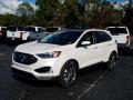 White Platinum - Edge Titanium AWD Photo No. 1