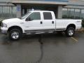 2007 Oxford White Ford F350 Super Duty XLT Crew Cab 4x4  photo #1