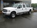 2007 Oxford White Ford F350 Super Duty XLT Crew Cab 4x4  photo #2