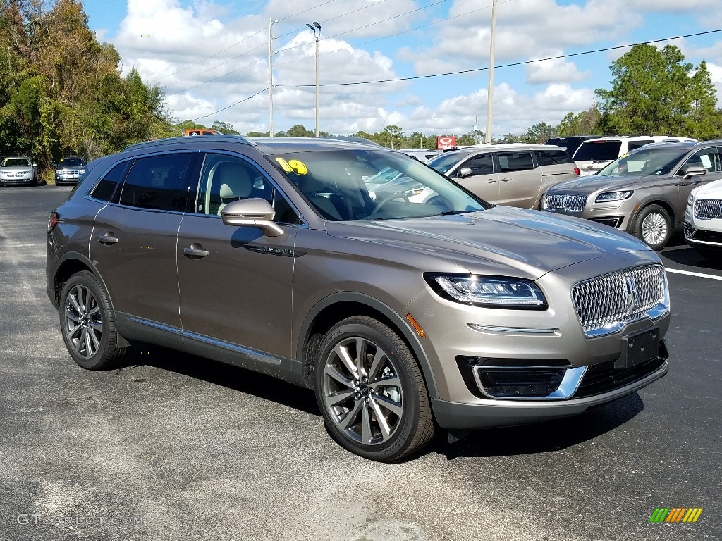 Iced Mocha 2019 Lincoln Nautilus Select AWD Exterior Photo #131104915