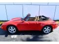 1996 Guards Red Porsche 911 Carrera Cabriolet  photo #3