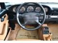 1996 Porsche 911 Cashmere Beige Interior Steering Wheel Photo