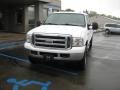 Oxford White - F350 Super Duty XLT Crew Cab 4x4 Photo No. 4