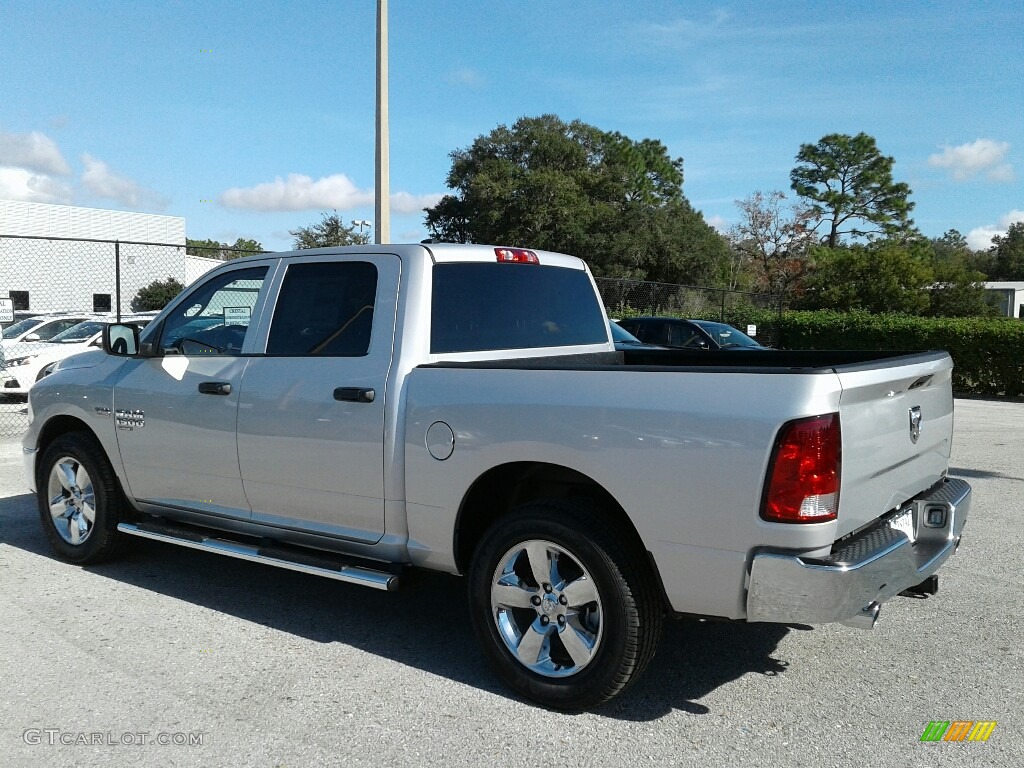 2019 1500 Classic Tradesman Crew Cab - Bright Silver Metallic / Black/Diesel Gray photo #3