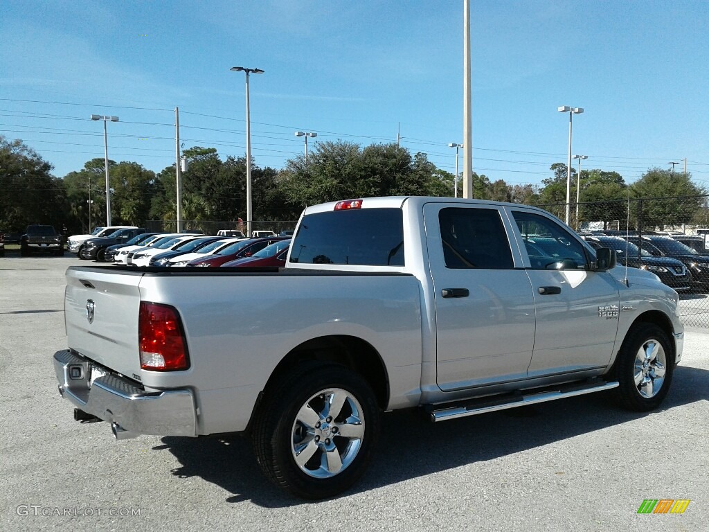 2019 1500 Classic Tradesman Crew Cab - Bright Silver Metallic / Black/Diesel Gray photo #5