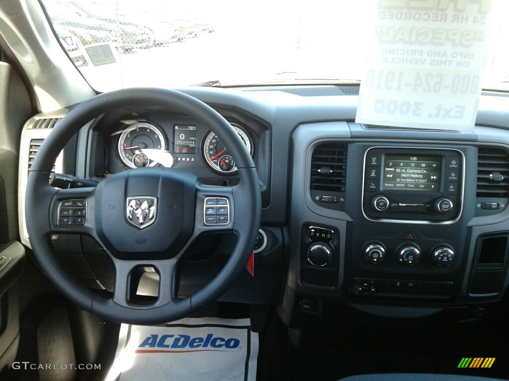 2019 1500 Classic Tradesman Crew Cab - Bright Silver Metallic / Black/Diesel Gray photo #13