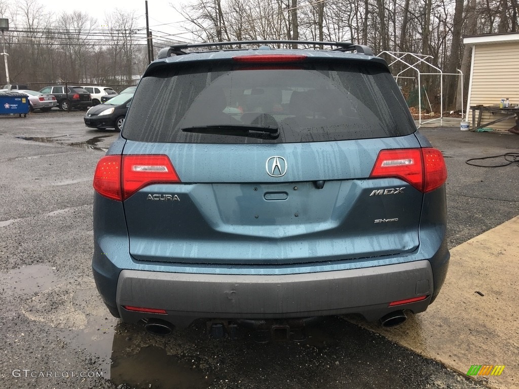 2007 MDX Sport - Steel Blue Metallic / Parchment photo #4