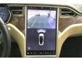 2017 Tesla Model X Cream Interior Controls Photo