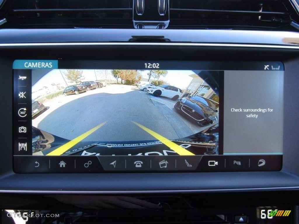 2017 F-PACE 35t AWD S - Dark Sapphire Blue / S Red/Jet photo #33