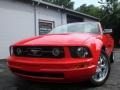 2006 Torch Red Ford Mustang V6 Premium Convertible  photo #1