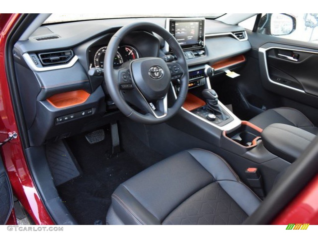 Black Interior 2019 Toyota RAV4 Adventure AWD Photo #131109810