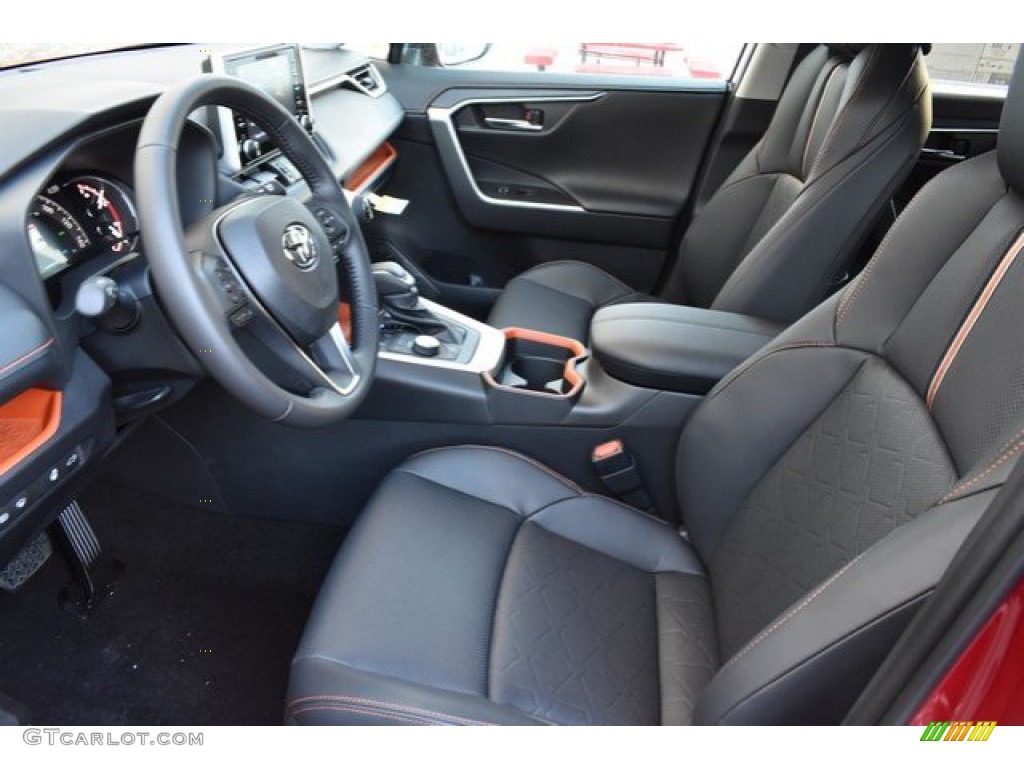 Black Interior 2019 Toyota RAV4 Adventure AWD Photo #131109837