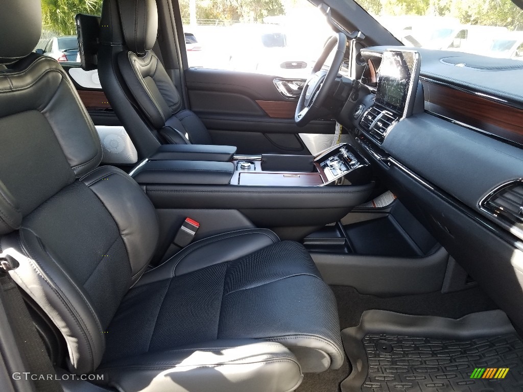 Ebony Interior 2019 Lincoln Navigator Reserve 4x4 Photo #131110104