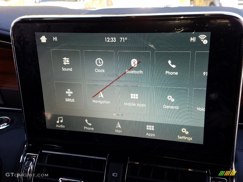 2019 Lincoln Navigator Reserve 4x4 Controls Photo #131110197