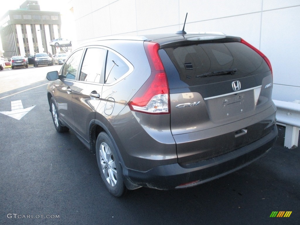 2013 CR-V EX-L AWD - Urban Titanium Metallic / Beige photo #3