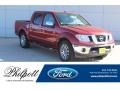 Cayenne Red 2013 Nissan Frontier SL Crew Cab