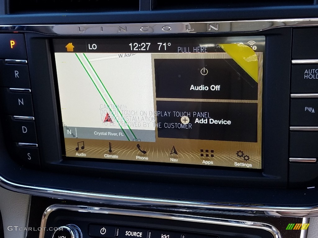 2019 Lincoln Continental Select Navigation Photo #131110878