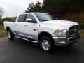 2012 Bright White Dodge Ram 2500 HD Laramie Crew Cab 4x4  photo #4