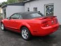 2006 Torch Red Ford Mustang V6 Premium Convertible  photo #35
