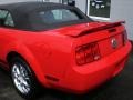 2006 Torch Red Ford Mustang V6 Premium Convertible  photo #43