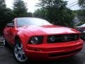 2006 Torch Red Ford Mustang V6 Premium Convertible  photo #53