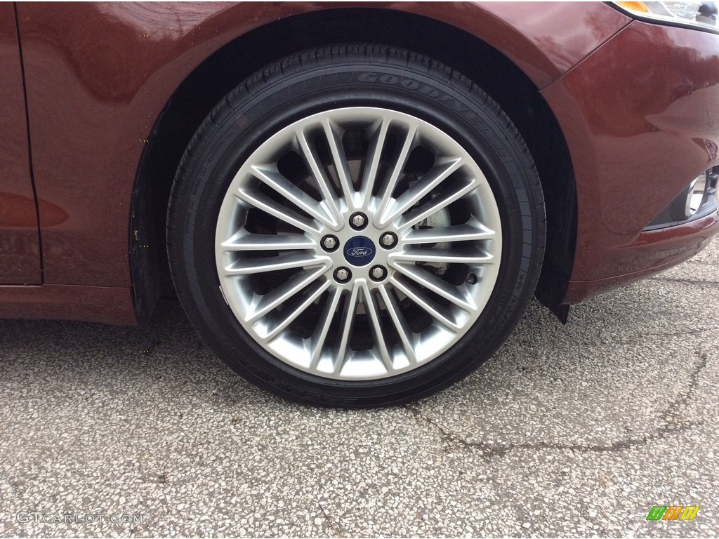 2016 Fusion SE - Bronze Fire Metallic / Charcoal Black photo #9