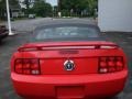 2006 Torch Red Ford Mustang V6 Premium Convertible  photo #54