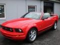 2006 Torch Red Ford Mustang V6 Premium Convertible  photo #60