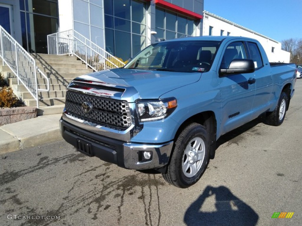 2019 Cavalry Blue Toyota Tundra SR Double Cab 4x4 #131109611 | GTCarLot