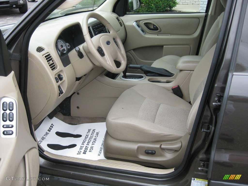 2007 Escape XLT 4WD - Dark Stone Metallic / Medium/Dark Pebble photo #23