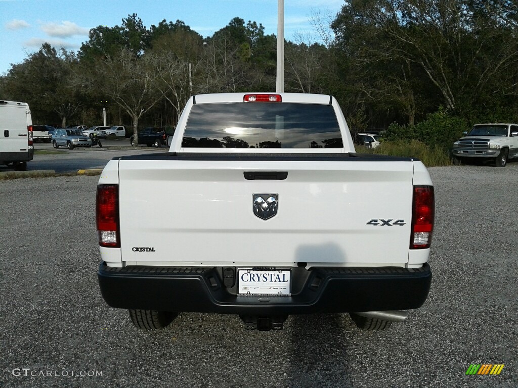 2019 1500 Classic Tradesman Quad Cab 4x4 - Bright White / Black/Diesel Gray photo #4