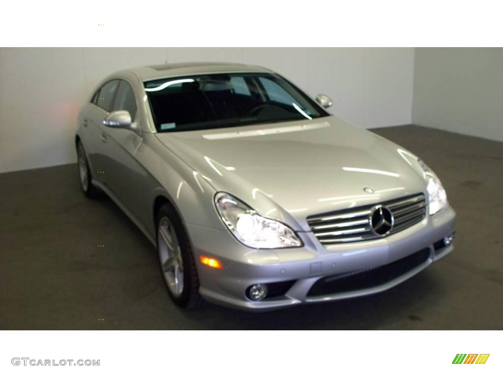 2009 CLS 550 - Iridium Silver Metallic / Black photo #1