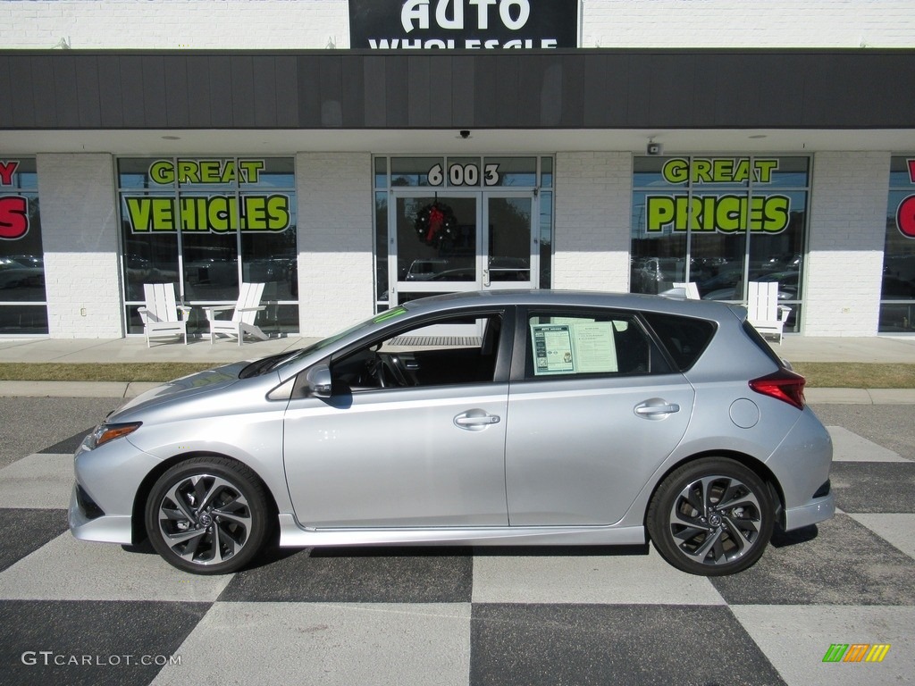 2017 Corolla iM  - Classic Silver Metallic / Black photo #1