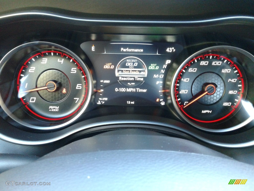 2019 Dodge Charger R/T Scat Pack Gauges Photo #131118762