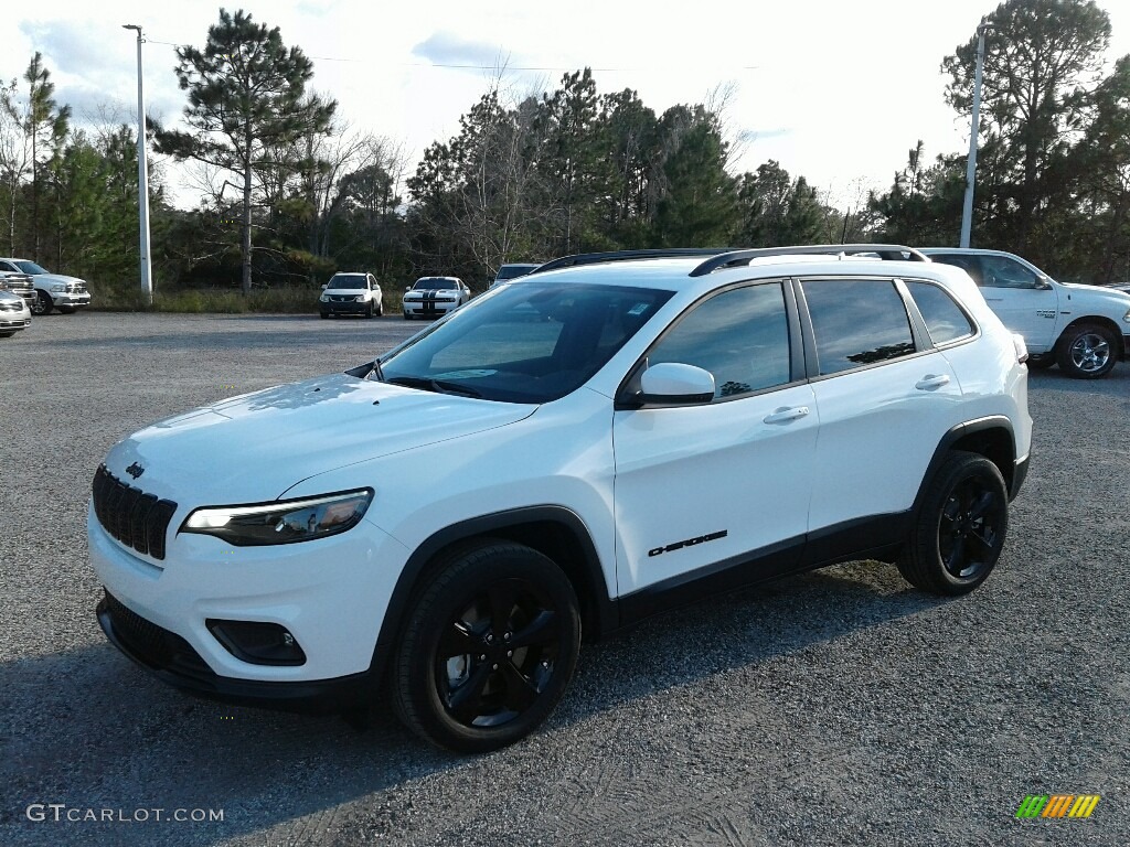 Bright White Jeep Cherokee