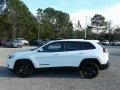 2019 Bright White Jeep Cherokee Latitude Plus  photo #2