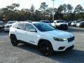 2019 Bright White Jeep Cherokee Latitude Plus  photo #7