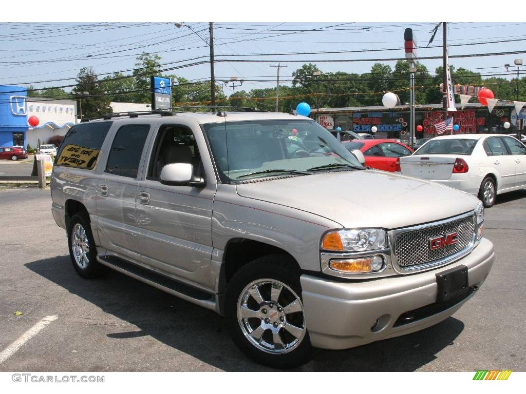 2005 Yukon XL Denali AWD - Silver Birch Metallic / Stone Gray photo #3